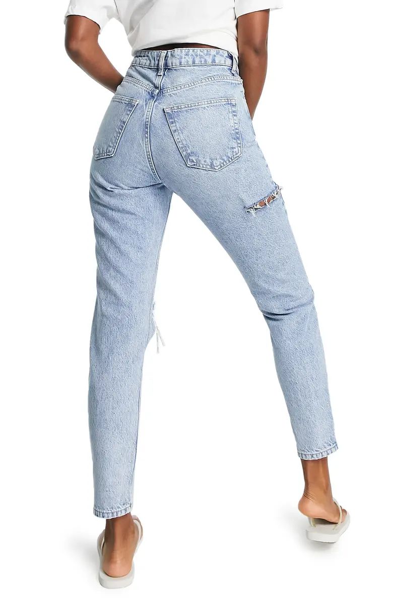Ripped High Waist Mom Jeans | Nordstrom