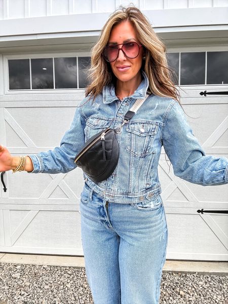 I love this new denim jacket. It’s total 90s vibes. I size down because it’s oversize but you can totally get your true size if you want it more oversized.

#LTKmidsize #LTKover40 #LTKsalealert