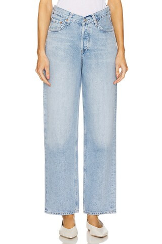 AGOLDE V-waist Baggy in Prevail from Revolve.com | Revolve Clothing (Global)