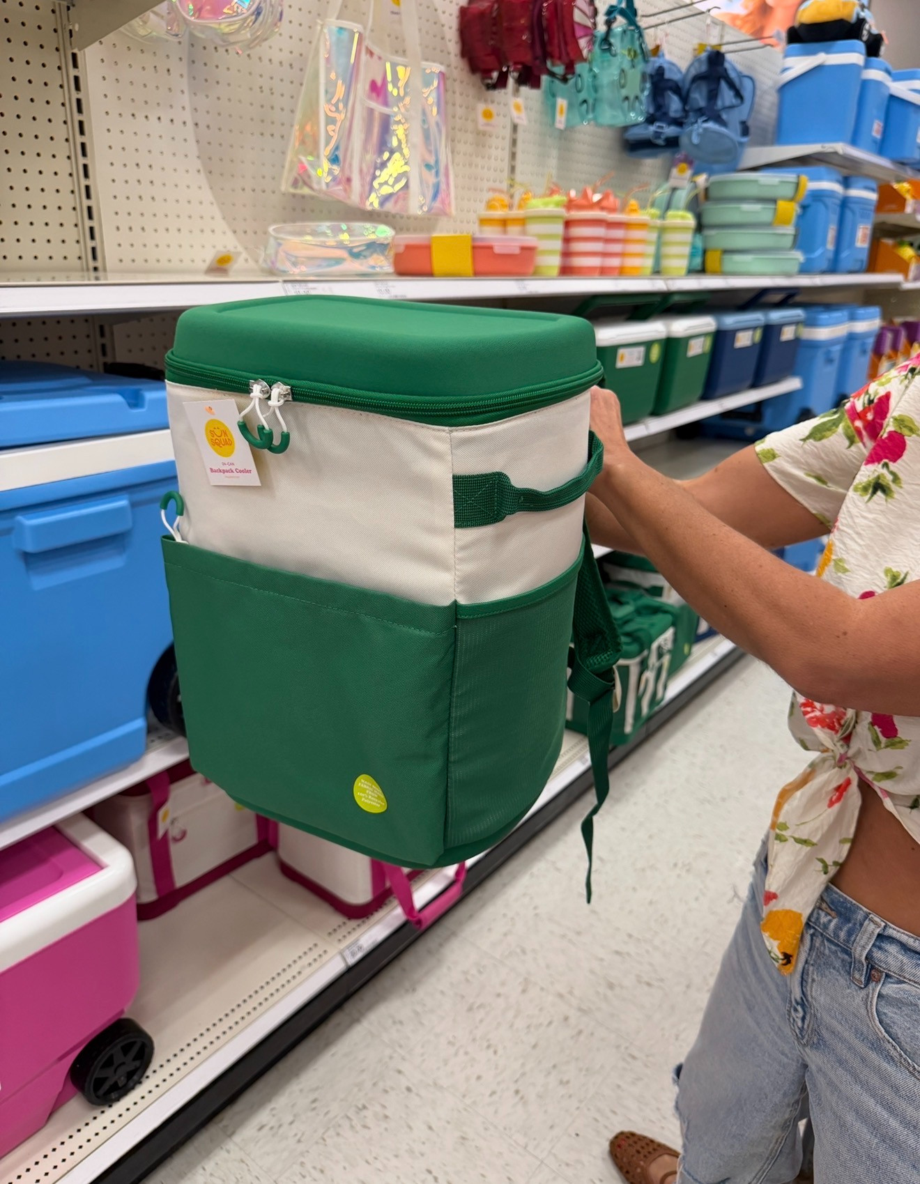 Let's start the day off right with a fab find!!! 

24 Cans/20.4 qt Backpack Cooler on deal for $14! Comes in a pink as well!! 

Super drop!  

 #LTKmomlife #LTKSeasonal #LTKOver40