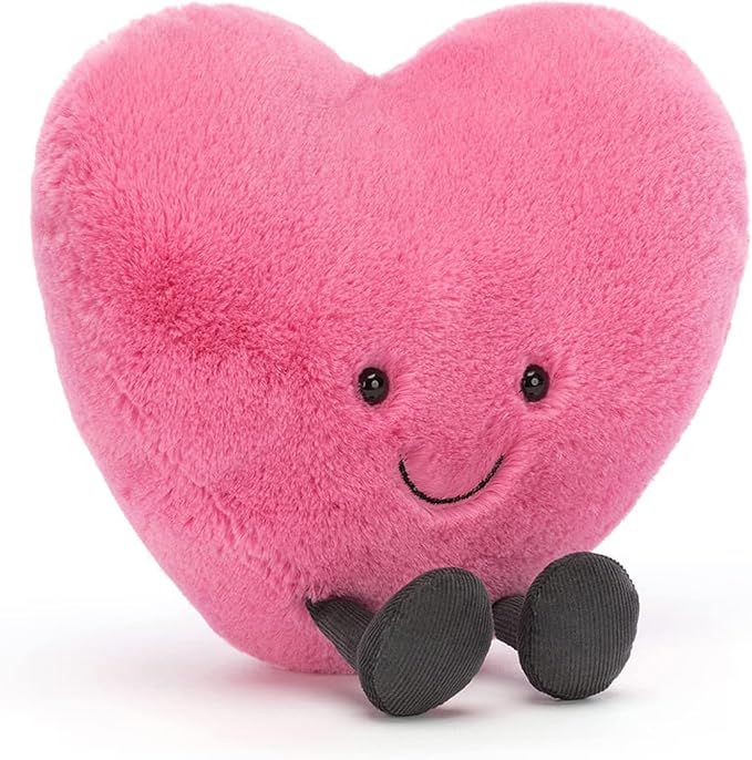 Jellycat Amuseable Pink Heart Stuffed Plush | Valentine's Day Gifts for Kids, Boys, Girls, Teens,... | Amazon (US)
