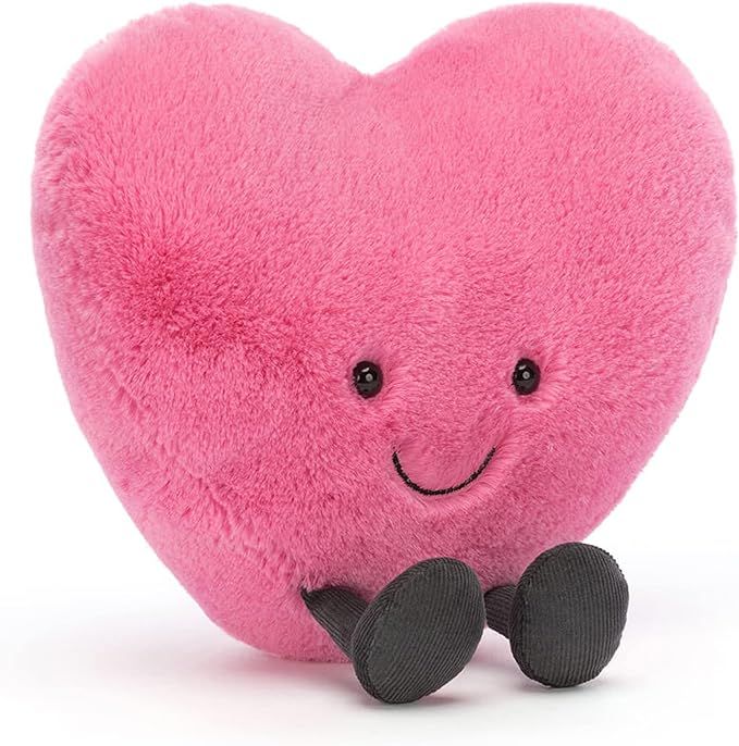 Jellycat Amuseable Pink Heart Stuffed Plush | Valentine's Day Gifts for Kids, Boys, Girls, Teens,... | Amazon (US)