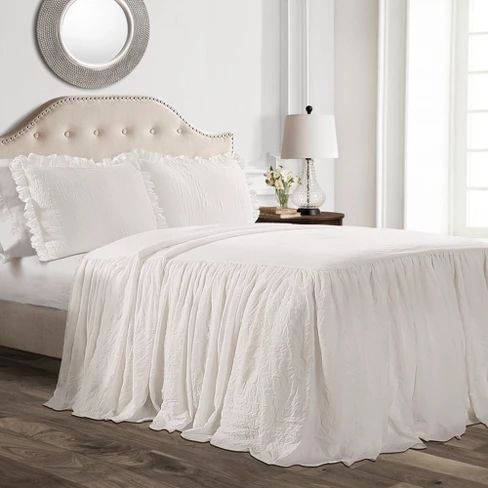 Ruffle Skirt Bedspread Set - Lush Decor | Target