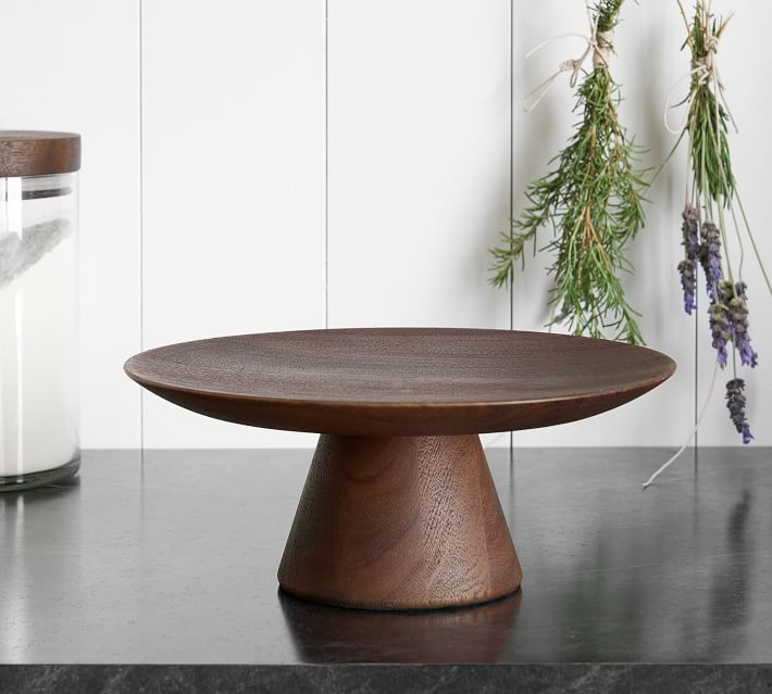 Chateau Wood Cake Stand | Pottery Barn (US)
