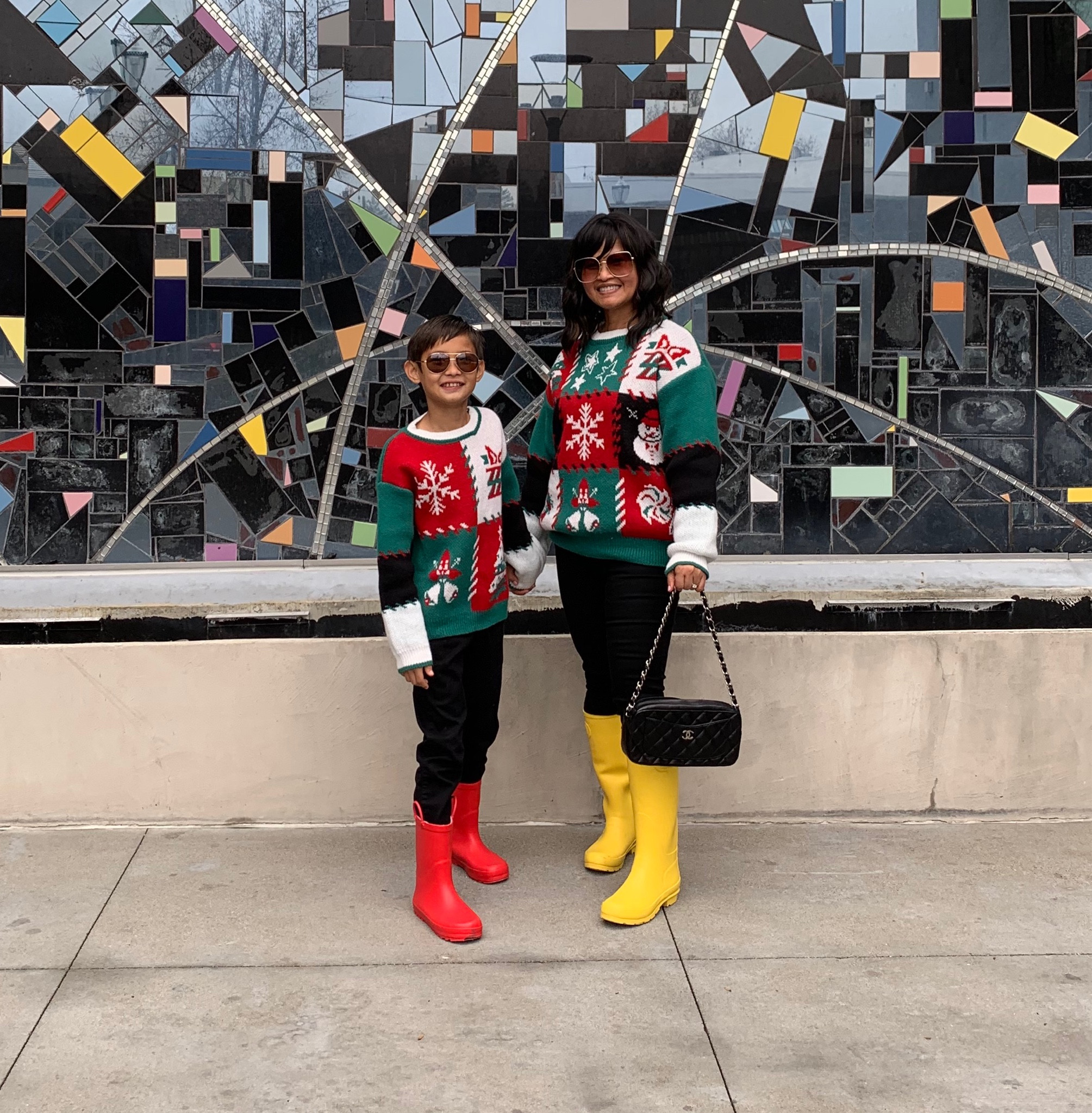 One of the best things about the holiday season is rocking an ugly sweater.  We recently added this matching ugly Christmas sweater to our collection and it’s too cute not to share.  The colors are festive, the fabric is super soft, and it pairs nicely with rain boots.  Unfortunately, it sold out quickly but the good news is Amazon has some in stock! So, if you haven’t ordered one for you and your bestie, there is still time!

#uglychristmassweater #sleigh #styleover40 #ltkfashion #sheinfind #sheinholidaylook #littlemisscasual #amazonfind

#LTKkids #LTKfamily #LTKfindsunder50