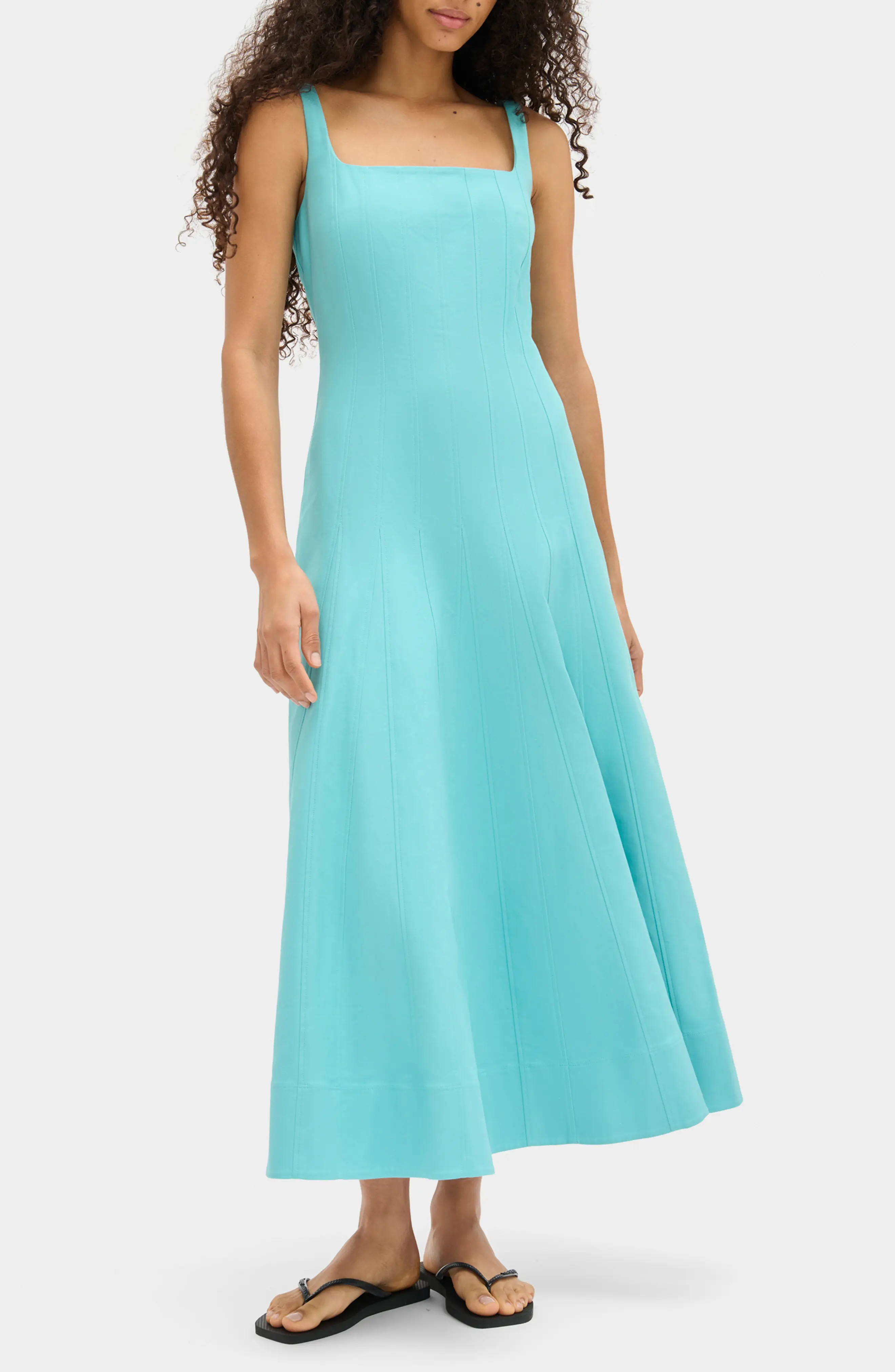 ALIGNE Fernanda Godet Pleat Sundress (Women) | Nordstrom | Nordstrom