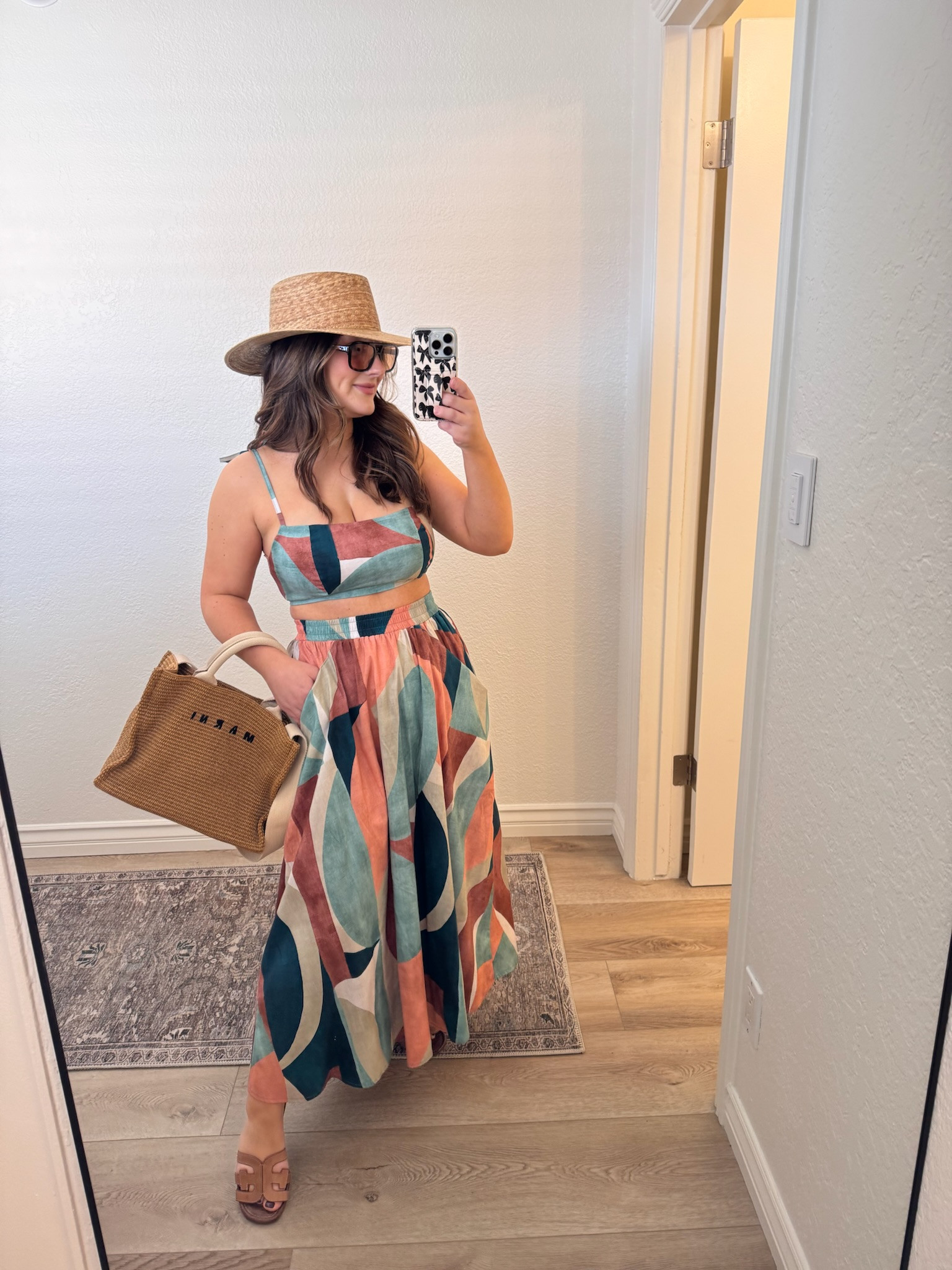 Vacation/spring break outfit! Love this set- sold as separates! 

Skirt size small 
Top size small

Petite friendly - I’m 5’0” 145lbs 

 

#LTKSeasonal #LTKPetite #LTKTravel