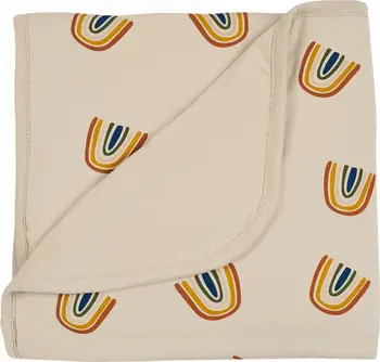 Rust Rainbow On Oat Baby Blanket | Nordstrom Rack