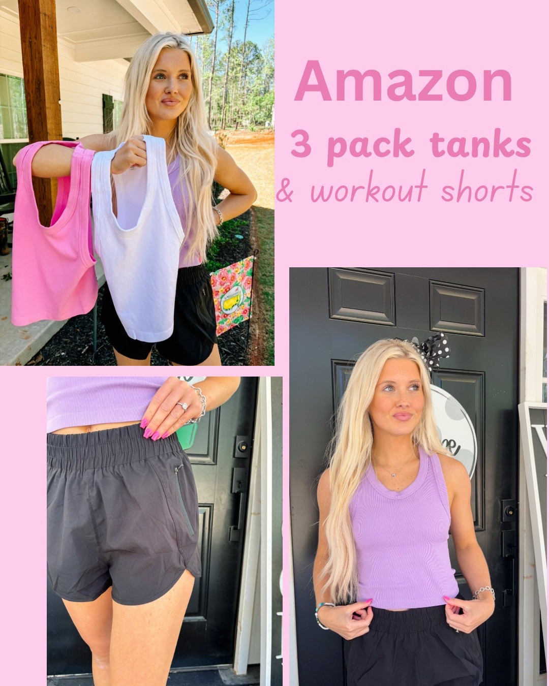 My new fav tanks & they come in a 3 pack!! Also these are the shorts of the summer😍🔗

#LTKActive #LTKSeasonal