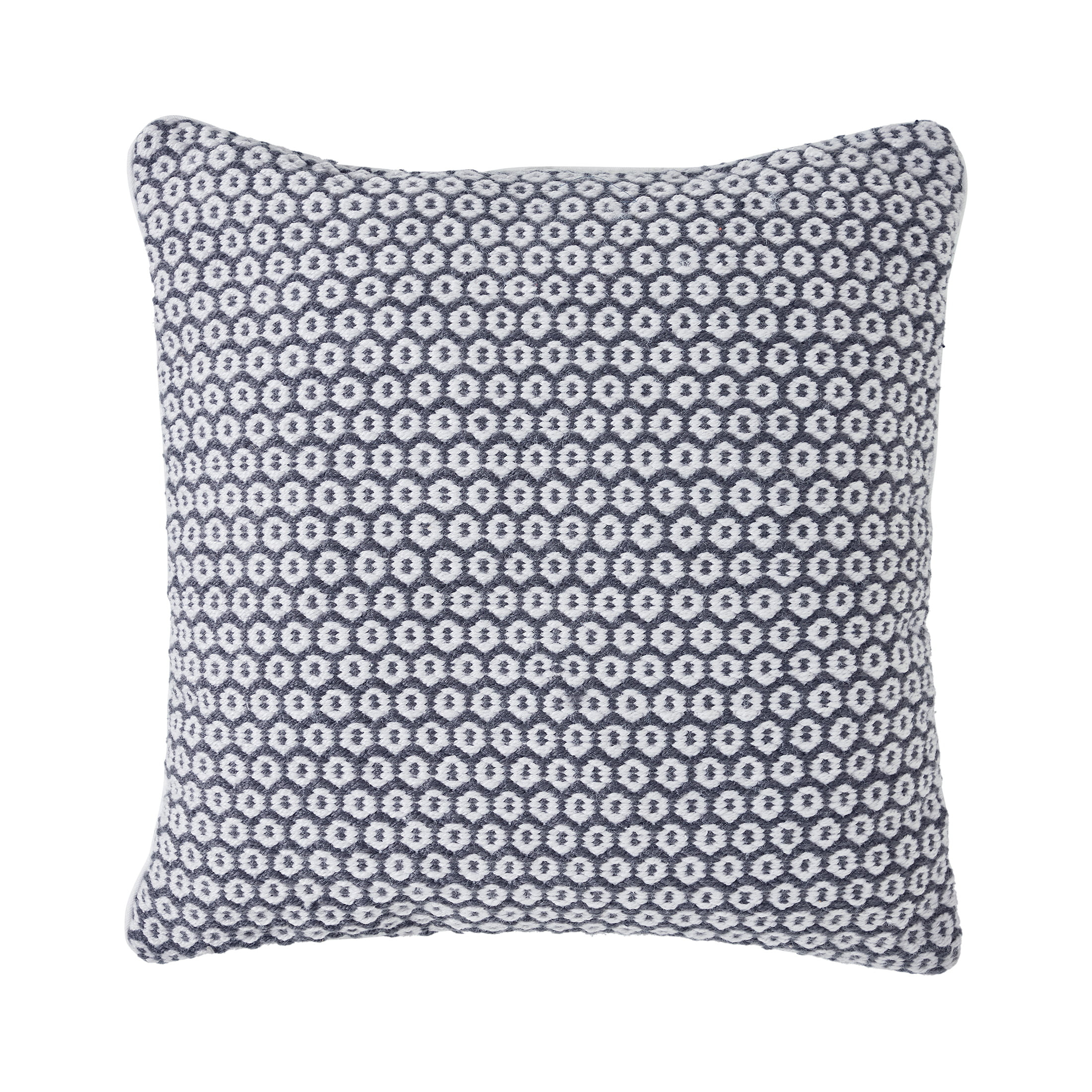 My Texas House Arnet Woven Square Outdoor Decorative Pillow, Grey, 20" x 20" - Walmart.com | Walmart (US)