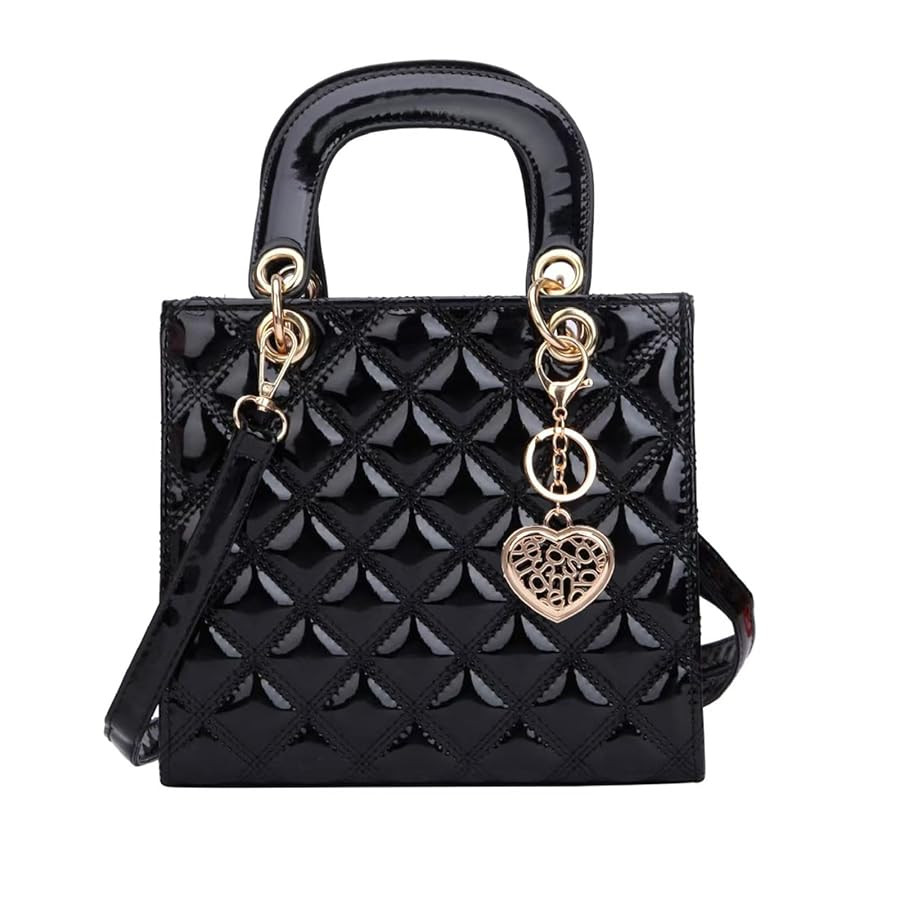 Women Purse Tote Bag Fashion Ladies PU Leather Top Handle Crossbody Handbags Satchel Quilted Shou... | Amazon (US)