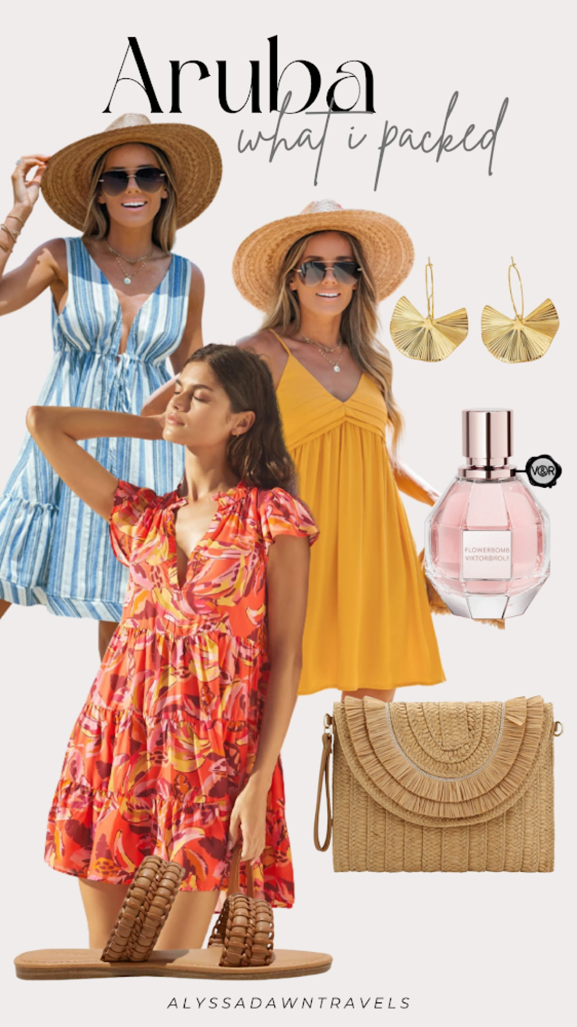 What I packed for our Aruba trip! ☀️

Sun dress, sandals, gold jewelry, perfume, purse, vacay, resort outfit, outfit inspiration, cruise outfit 

#LTKstyletip #LTKtravel #LTKbeauty
