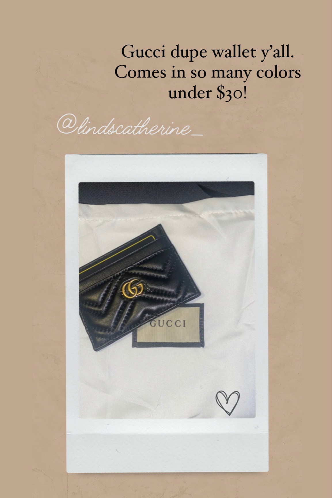 Gucci dupe, Gucci wallet, Gucci handbag, woman’s handbag, Gucci purse. Women’s dupe bags, women’s fashion bags, women’s handbags, purses, Louis Vuitton purse, Louis Vuitton dupe, Louis Vuitton handbag, Louis Vuitton fashion bag, Ysl wallet, inexpensive finds, affordable dupes, dupes for you, dupes for women, womens dupe 

Follow my shop @lindscatherine on the @shop.LTK app to shop this post and get my exclusive app-only content!

#liketkit #LTKfamily #LTKitbag #LTKhome
@shop.ltk
https://liketk.it/3OAnn

#LTKSale #LTKitbag #LTKsalealert