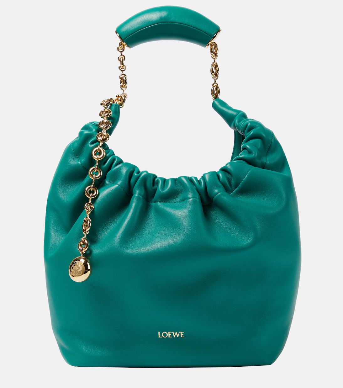 Squeeze Small leather shoulder bag | Mytheresa (UK)