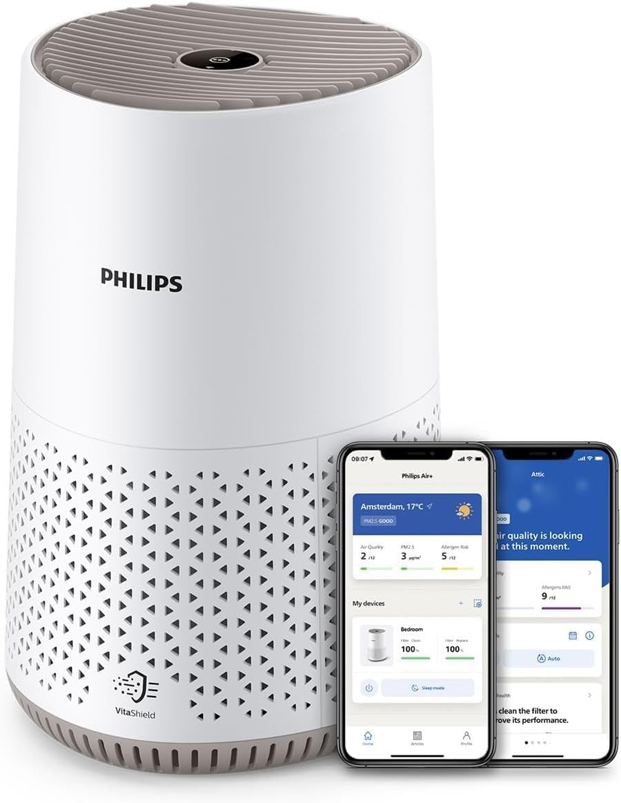 Philips Air Purifier 600 Series, Ultra Quiet and Energy-Efficient for Allergy Sufferers, HEPA Fil... | Amazon (UK)