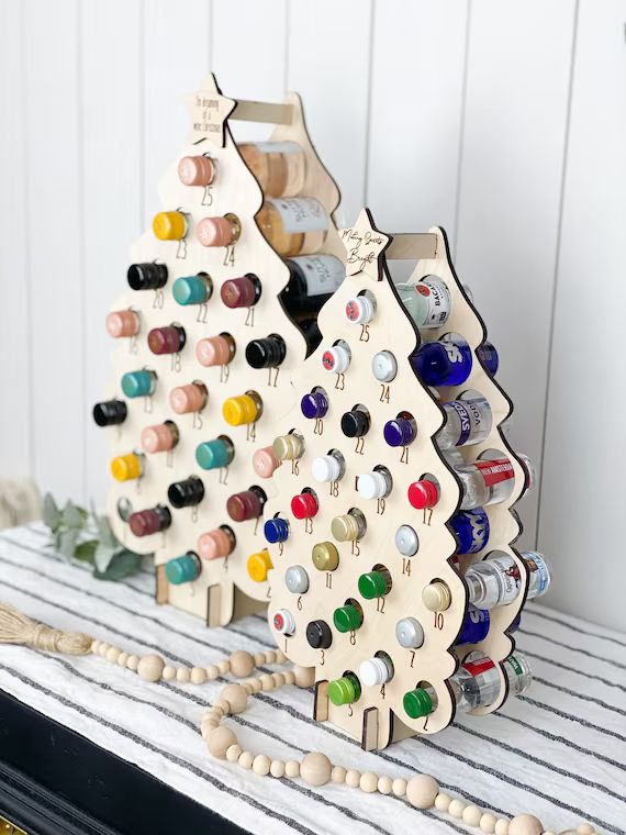 Adult Advent Tree  Advent Christmas Decor  Wine Calendar  | Etsy | Etsy (US)
