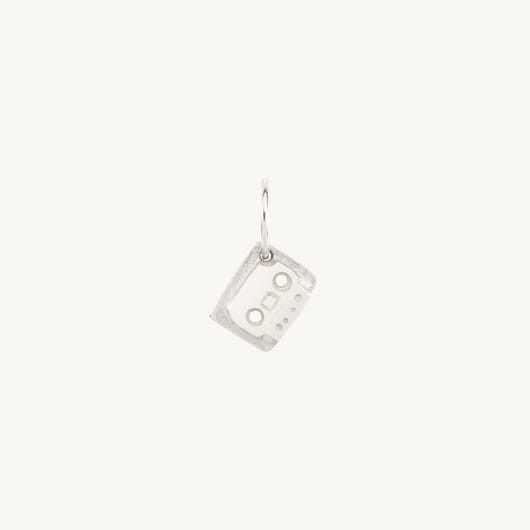 Mixtape Silver Charm | Catbird