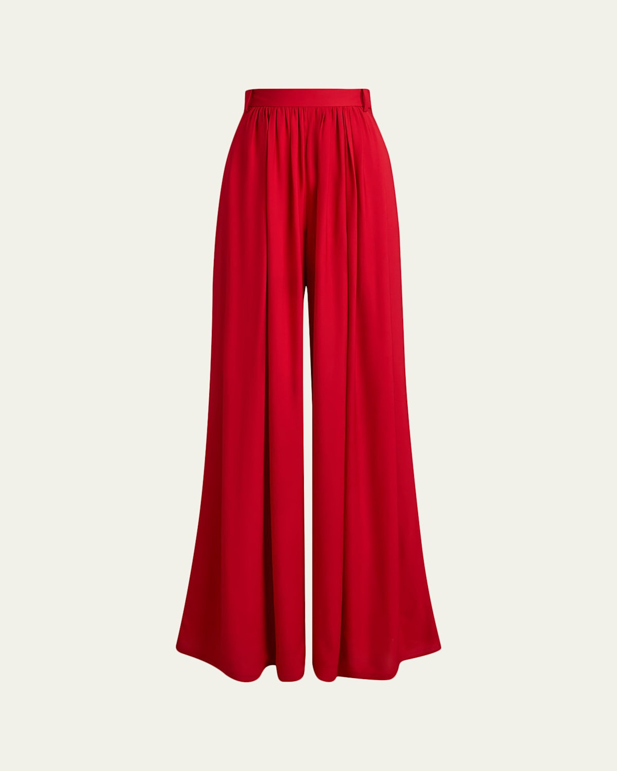 Vannesa Satin Wide-Leg Pants | Bergdorf Goodman