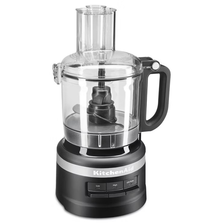 KitchenAid 7 Cup Food Processor - Black - KFP0718BM | Target