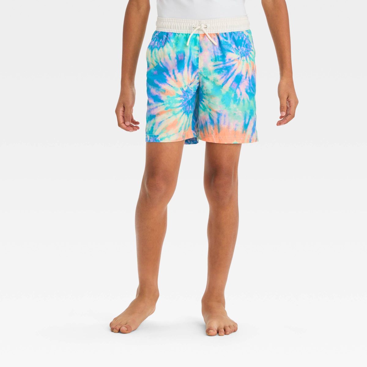 Boys' Tie-Dye Swim Trunks - Cat & Jack™ | Target