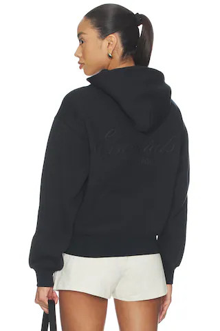 Classic Full Zip Hoodie in Vintage Black | Revolve Clothing (Global)