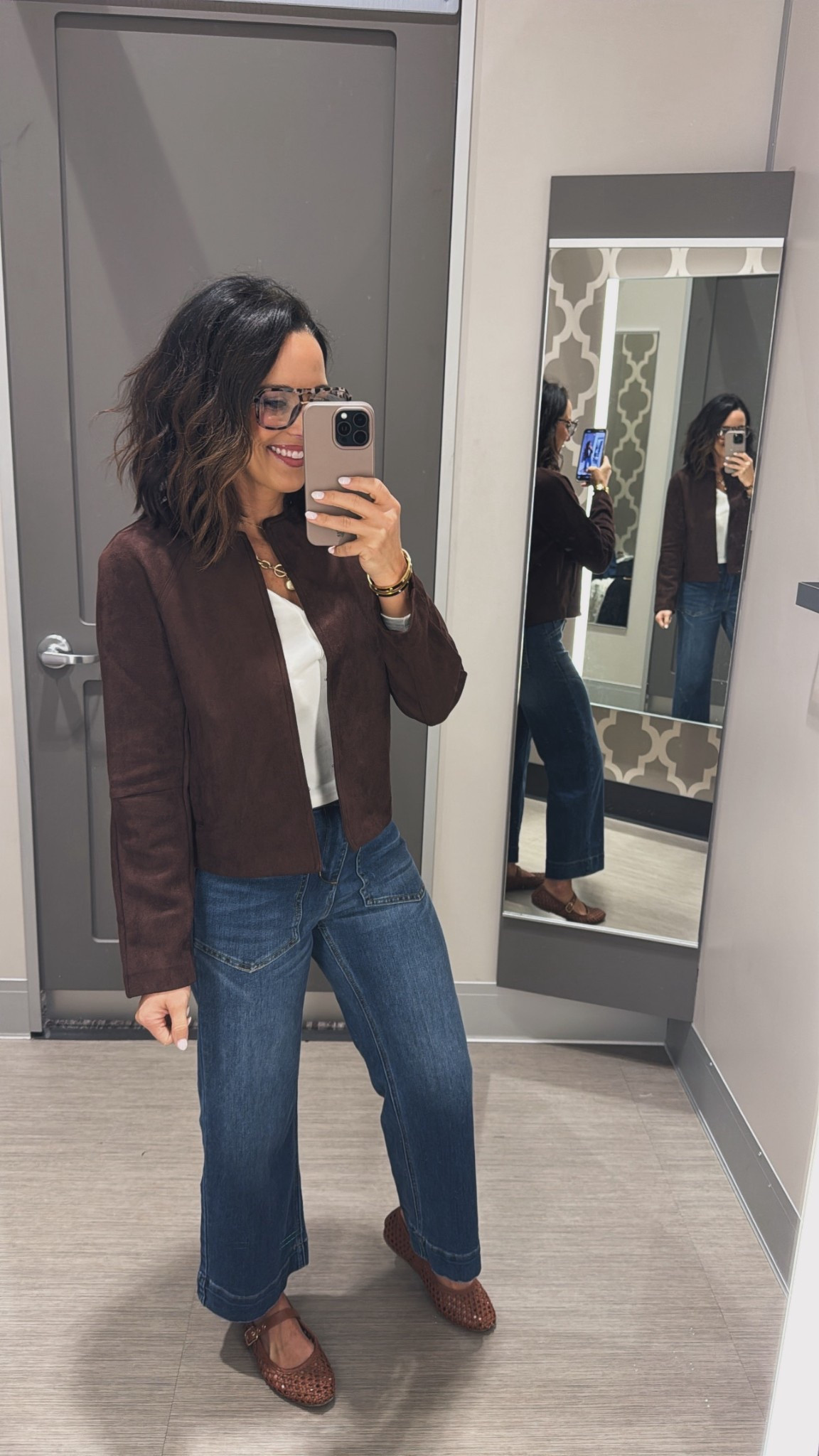This chic dark brown jacket is so pretty! I'm loving this for an everyday look. Perfect for running errands, work outfit, or casual date nights. 

Target must haves elevated jeans mom approved special occasions date nights concerts target finds casual date nights mom life everyday wear spring summer women's fashion brown jacket 

#LTKdayinmylife #LTKmomlife #LTKootd #LTKPetite