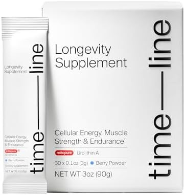 Timeline Mitopure Urolithin A - First Clinically Proven Supplement for Healthy Aging and Cellular... | Amazon (US)