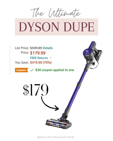 This would make the best Christmas gift! The ultimate Dyson Vacuum dupe is on super sale today!

#LTKhome #LTKCyberweek #LTKfamily