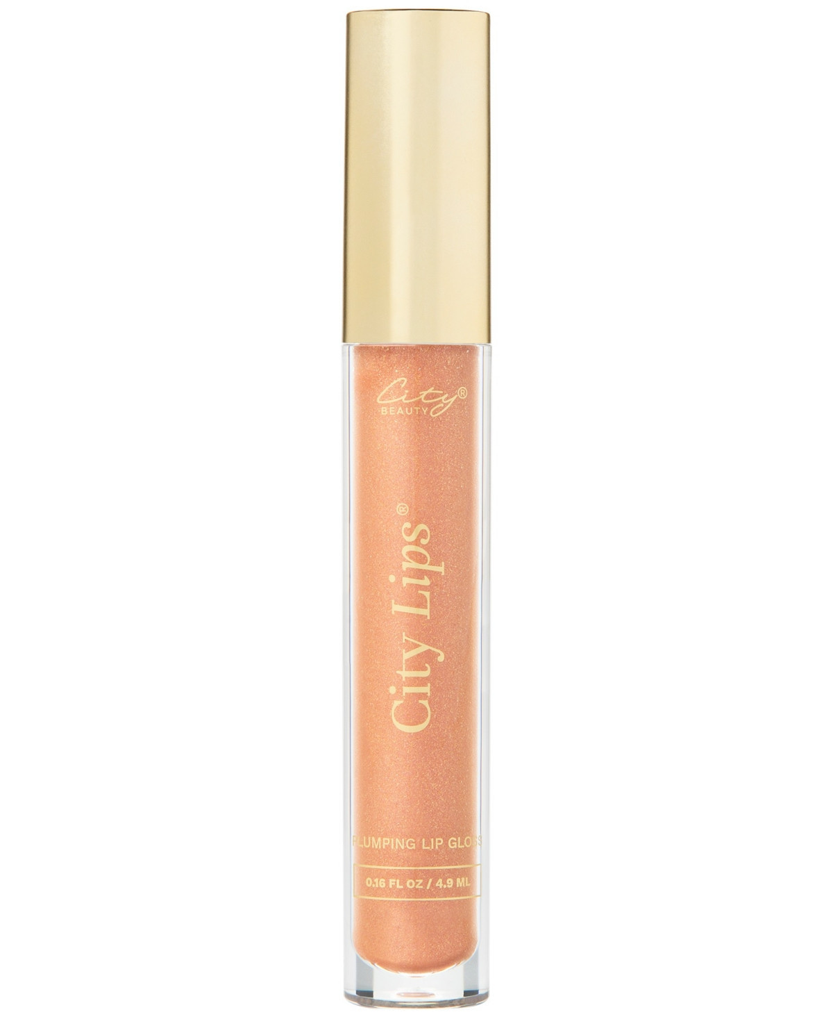City Beauty Plumping Lip Gloss, 0.16 fl. oz./4.9 mL - Nude York | Macy's