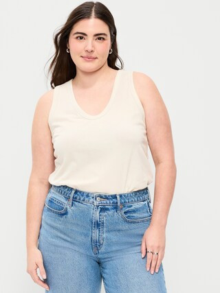 Relaxed Scoop-Neck Tank Top | Old Navy (US)