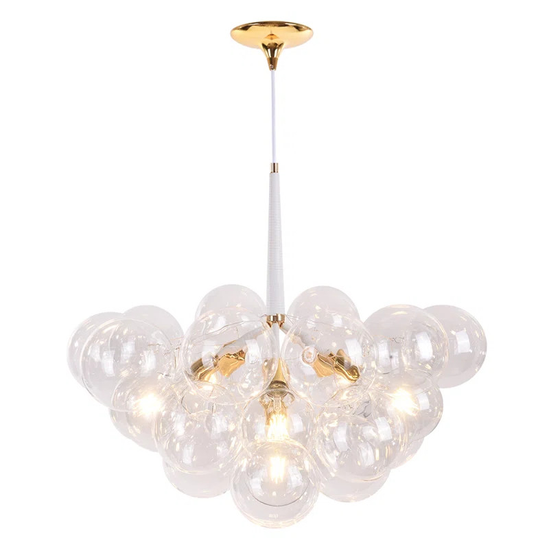 Tullu 6 - Light Unique / Statement Sphere Chandelier | Wayfair North America