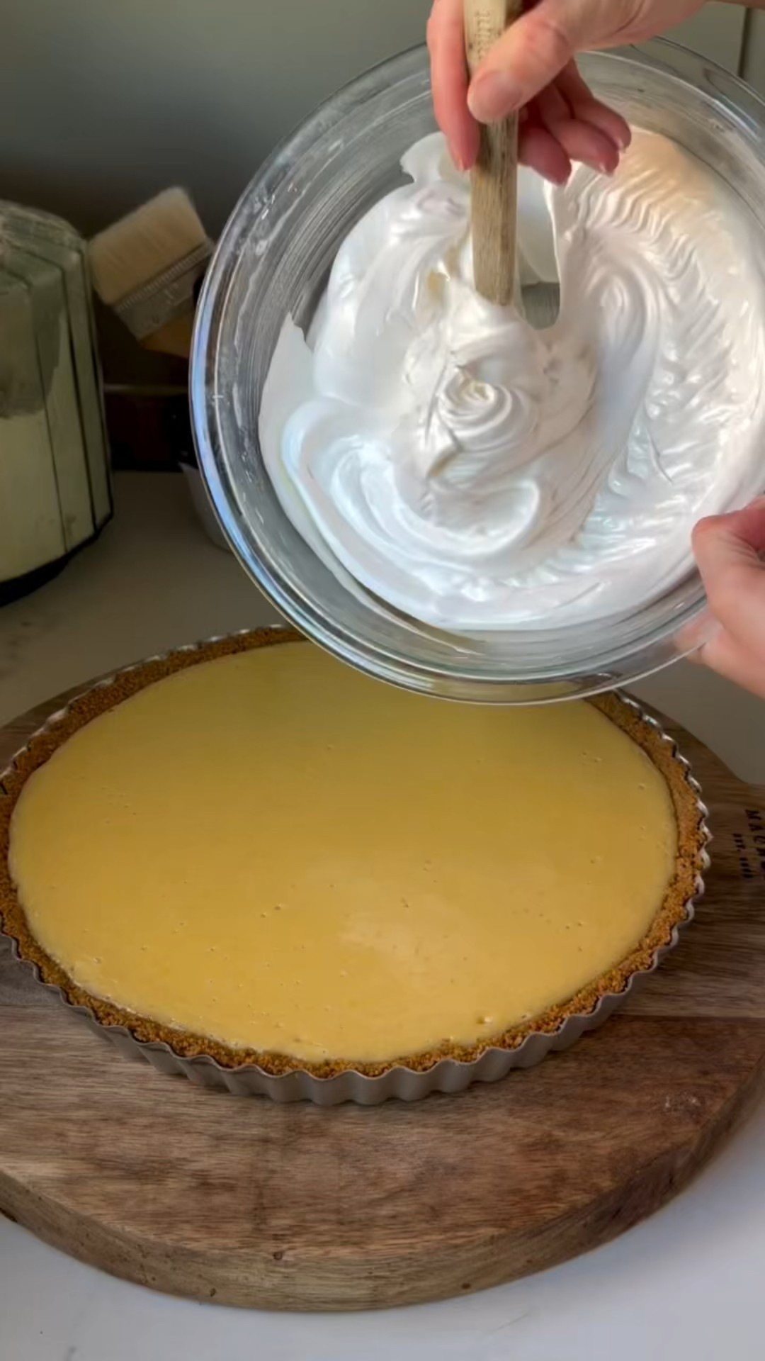 Lemon meringue tart with a buttery graham cracker crust and silky Swiss meringue topping. Bright, creamy, and the perfect balance of sweet and tart. A beautiful make-ahead dessert for gatherings, holidays, or anytime you’re craving lemon.

lemon dessert, lemon meringue tart, graham cracker crust, Swiss meringue, spring dessert, summer baking, homemade dessert, citrus dessert, entertaining dessert, baking from scratch

#LTKHome #LTKSeasonal