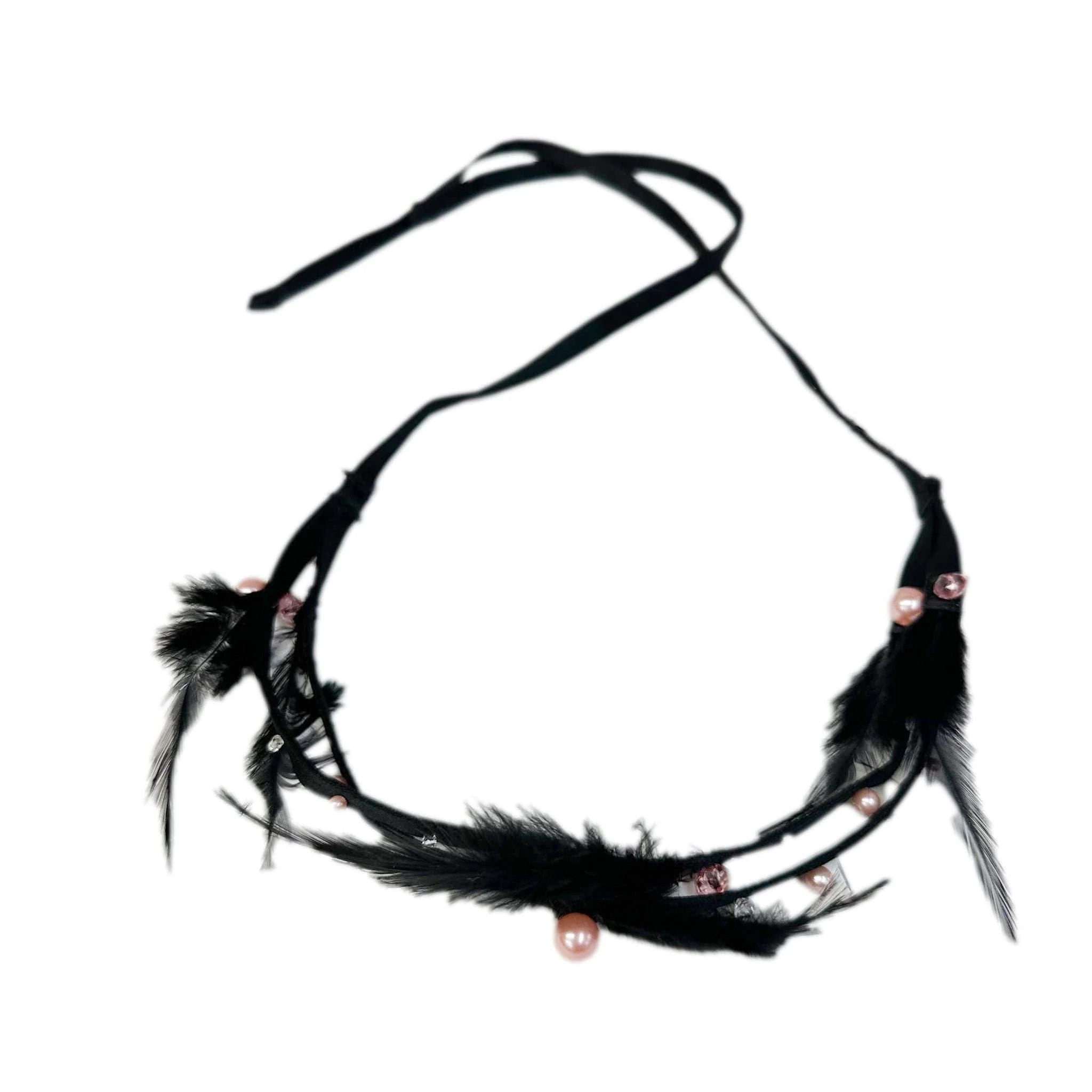 Kylie Feather Hair Sash | petite maison kids