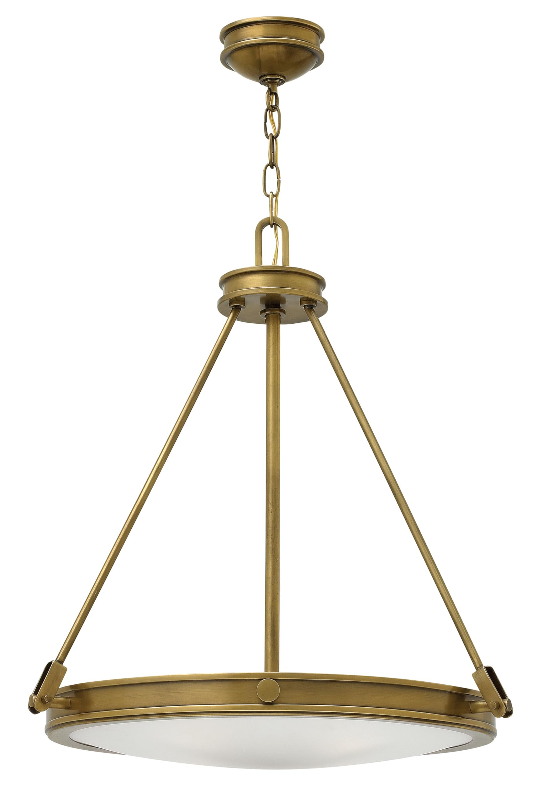 Hinkley Collier 3384HB Small Pendant Light, Mid-Century Style, Decorative Cast Knobs, Hinges, and... | Amazon (US)