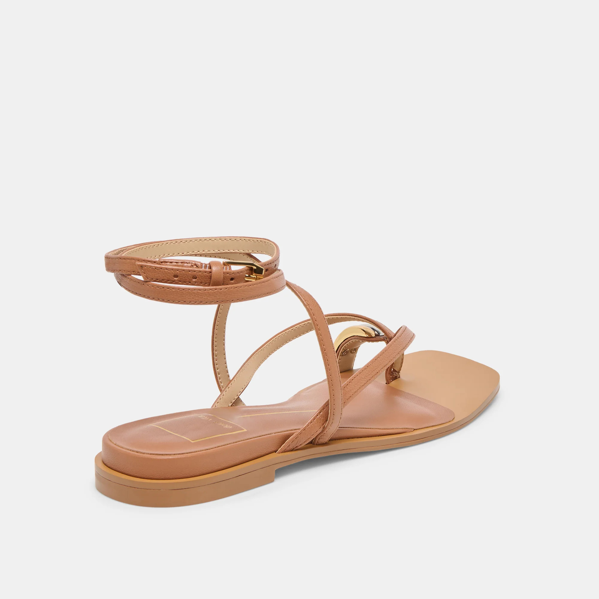 Tyrice Sandals Espresso Leather | DolceVita.com