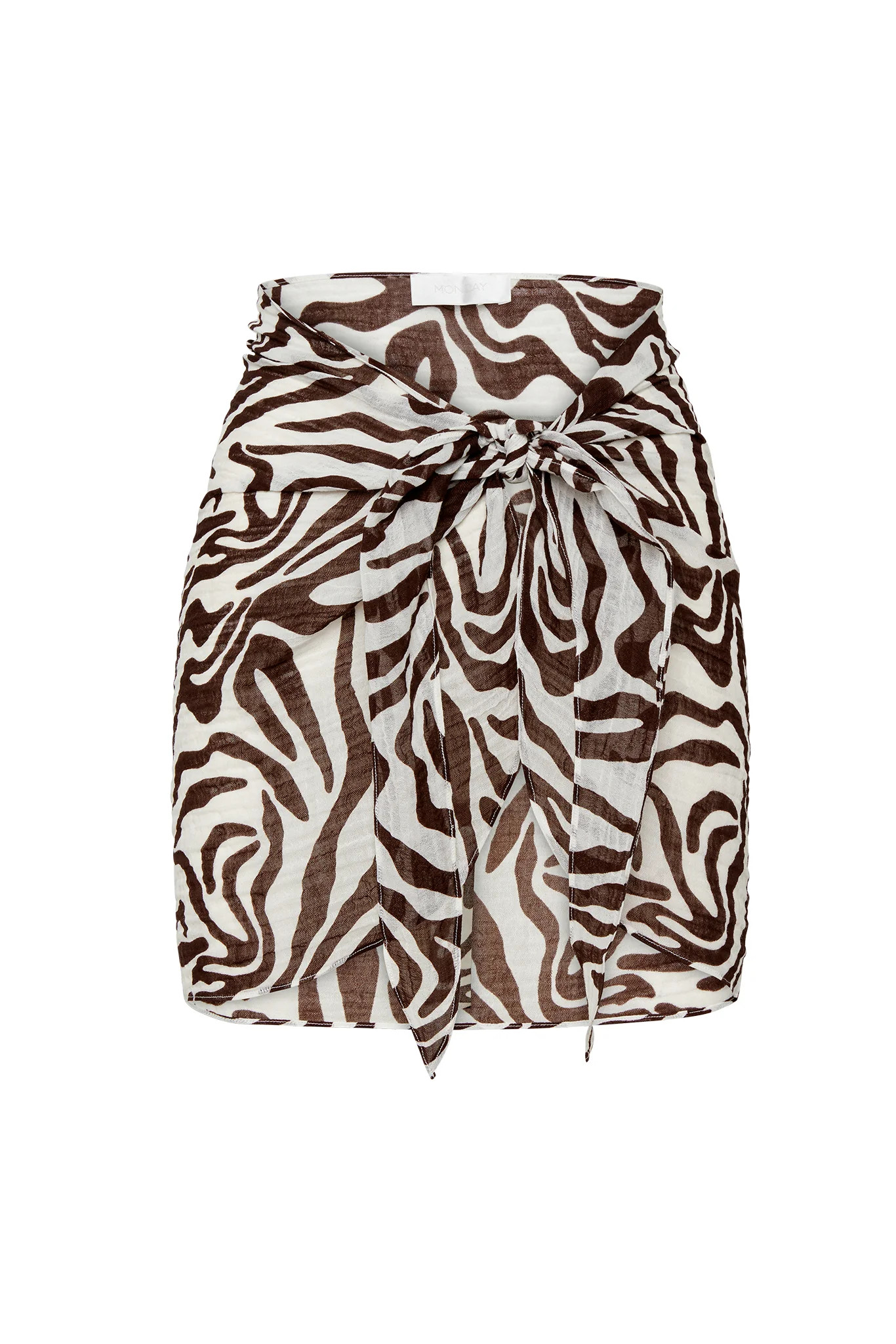 South Beach Sarong - Zebra | Monday Swimwear