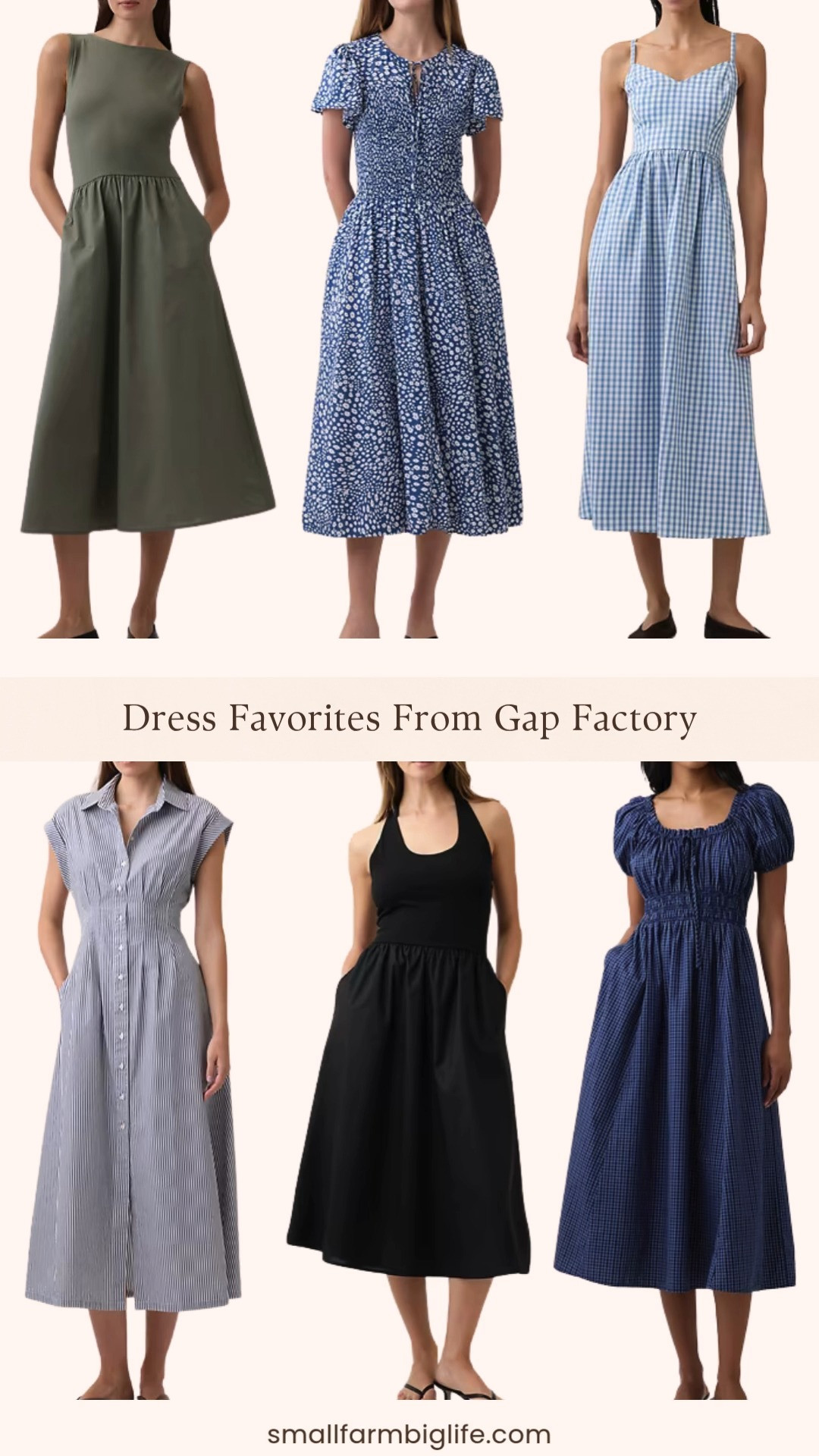 Gap Factory has the prettiest dresses right now and they are all on sale! From floral midis to gingham maxis, there is something for every occasion this spring and summer. These are the kind of effortless dresses you can dress up or keep casual and they are all at such great prices. Linking all my favorites below! 

 #LTKootd #LTKOver40 #LTKSaleAlert
