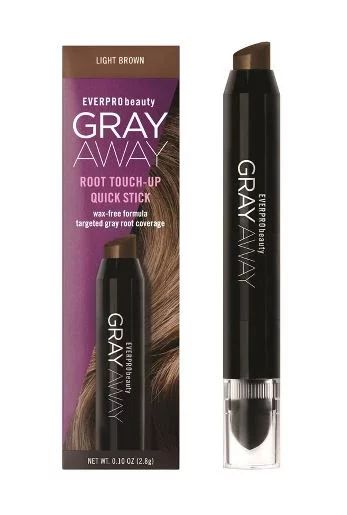 Everpro Gray Away Root Touch-Up Concealer For Men & Women Quick Stick, Light Brown | Walmart (US)