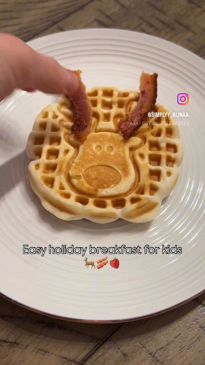 Easy holiday breakfast idea for kids! 

#LTKFindsUnder50 #LTKmomlife #LTKHoliday