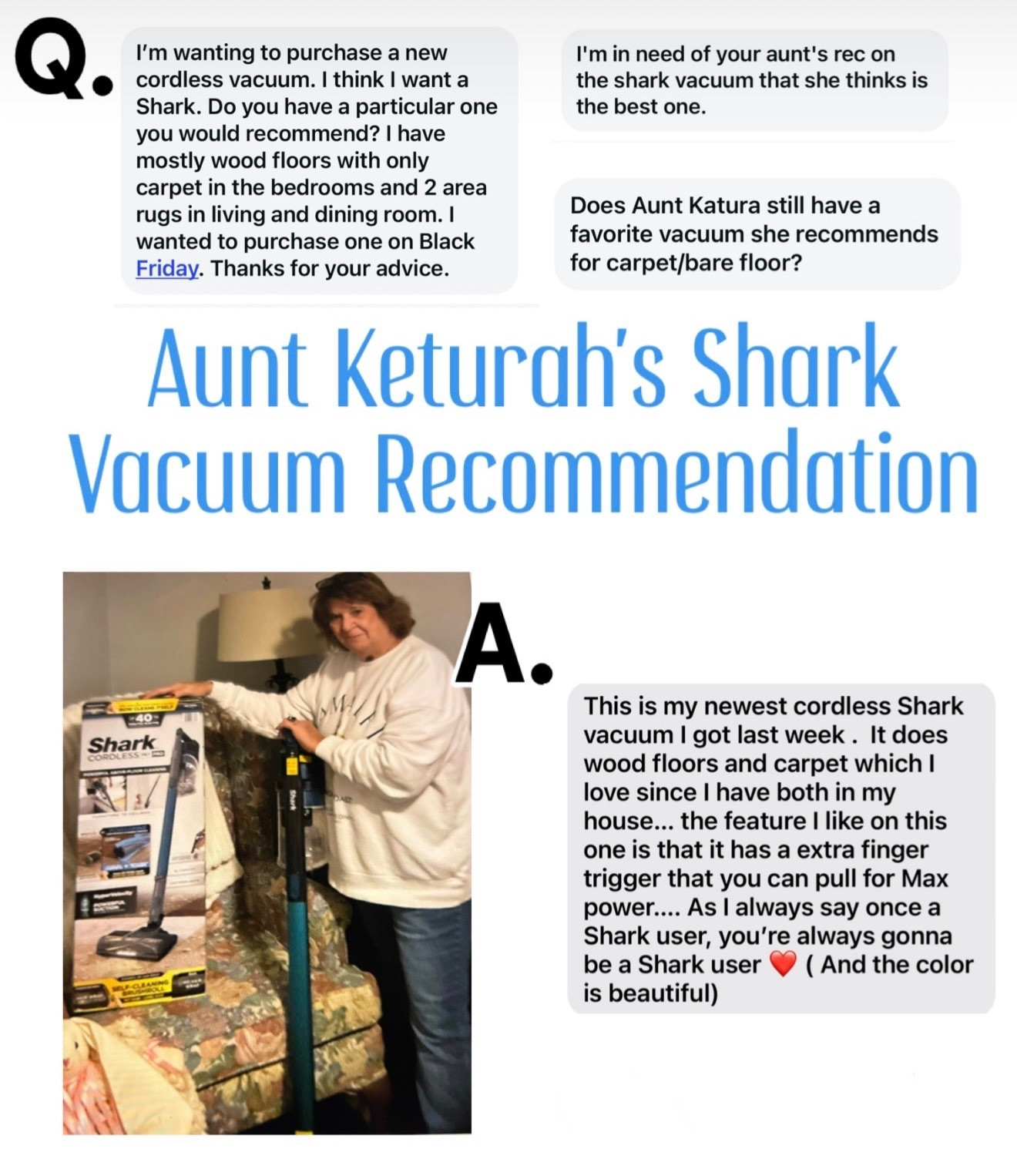 Favorite vacuum on sale

#LTKOver40 #LTKHome #LTKSaleAlert