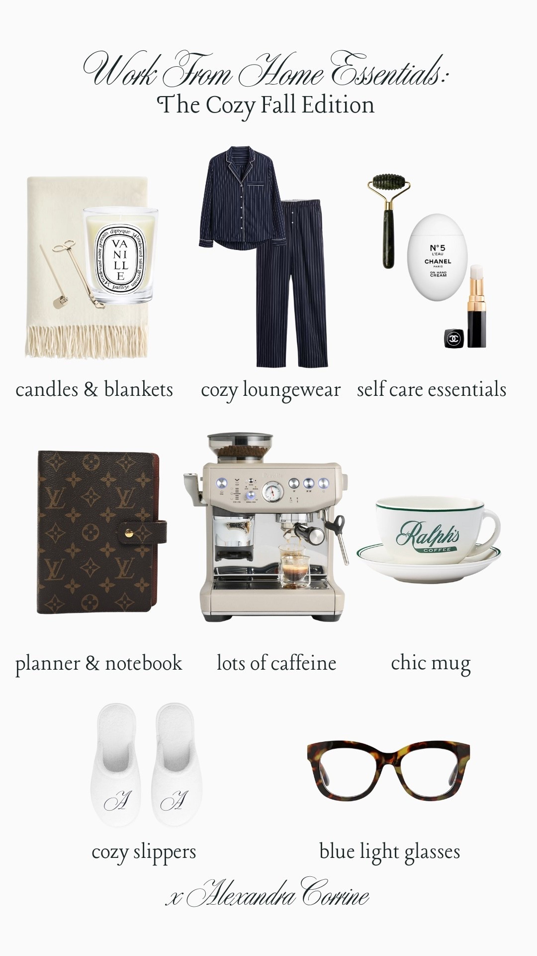 Cozy chic fall work from home essentials ☕️🤎

Outfit ideas, ootd, wfh, work from home, loungewear, matching lounge set, cozy fall aesthetic, slippers, mug, cup and saucer, planner, work from home essentials, navy blue, chocolate brown

#LTKSeasonal #LTKHome #LTKWorkwear