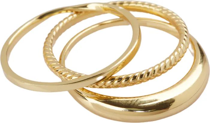 Set of 3 Band Rings | Nordstrom
