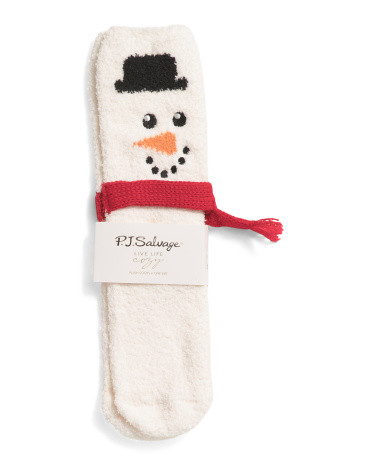 Snowman Fun Socks | TJ Maxx