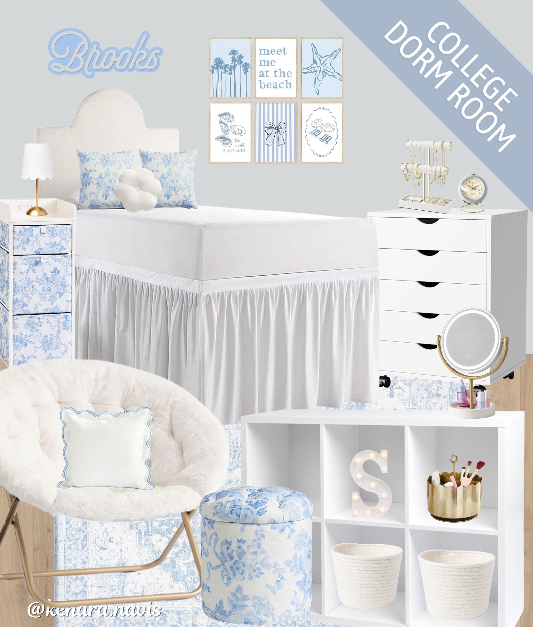 Light Blue LoveShackFancy Dorm Decor at @Pottery Barn Teen

Back to college, college prep, college essentials, dorm decor, girl dorm, items for college, back to school shopping, college prep, coastal decor, teenage girl bedroom, preppy decor, light blue decor, blue dorm finds, Pottery Barn Teen, Target finds, dorm storage, dorm organization, twin xl bed, dorm seating, college ideas, pastel blue and gold decor

#LTKHome
