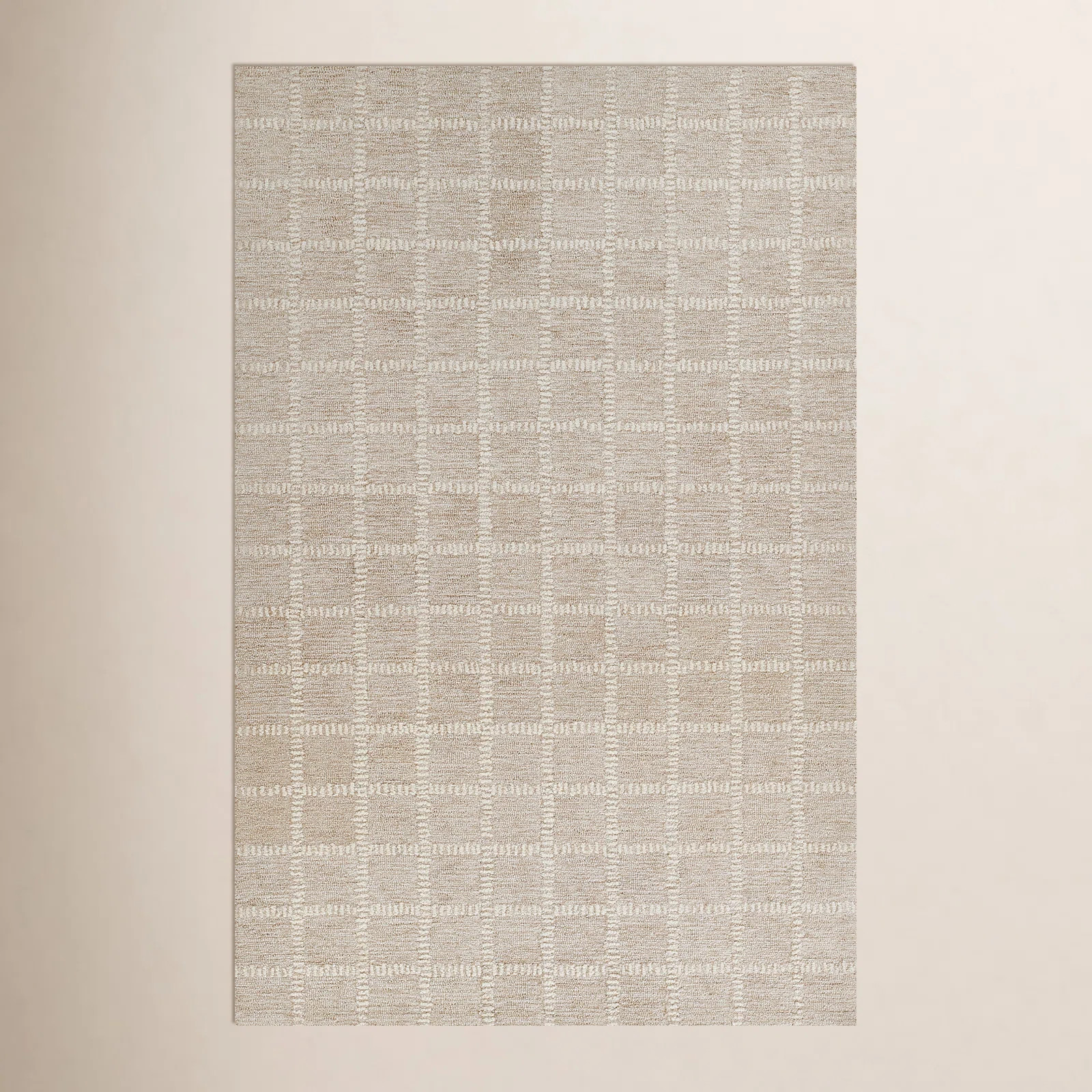 Lanora Hand Tufted Wool Beige Rug | Birch Lane