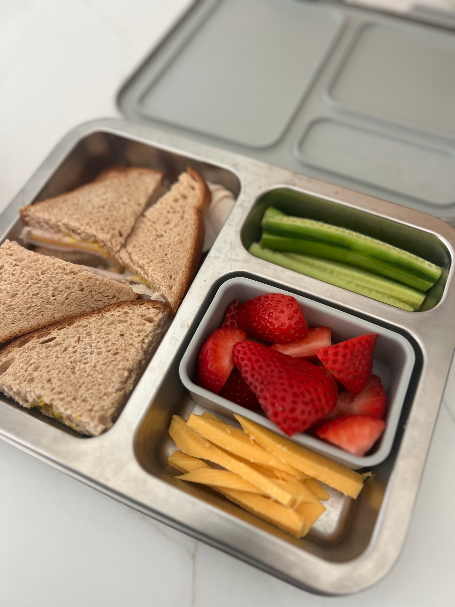 Toddler lunch box! Stainless steel so keeps food cool AND no leaks. Love throwing this in bag for zoo, park, pool etc. in summertime!

#LTKmomlife #LTKKids #LTKTravel