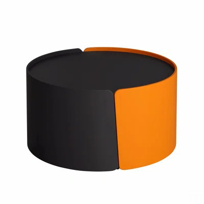 Nesting Coffee Table, Round Nesting Tables And End Tables For Small Space, Modern Side Tables With Extendable Sliding Tabletop | Wayfair North America