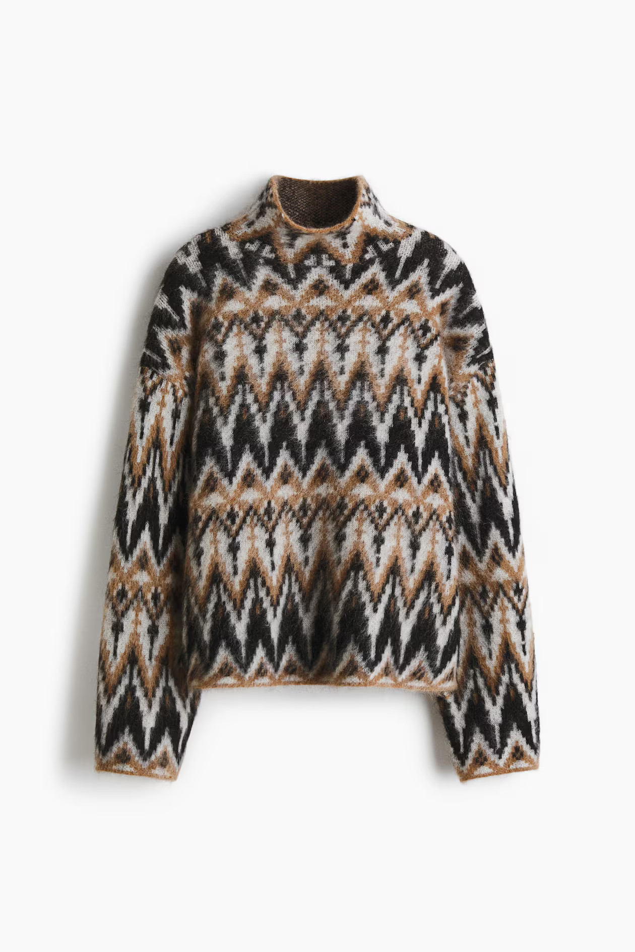 Mohair-blend turtleneck jumper | H&M (UK, MY, IN, SG, PH, TW, HK)