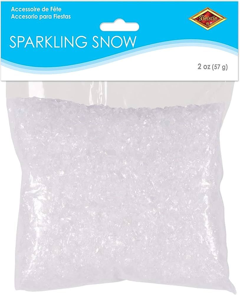 Beistle Sparkling Snow, 2-Ounce, White | Amazon (US)
