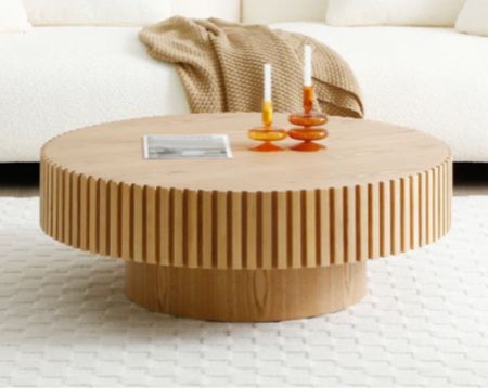 Fluted round coffee table on sale
Wayfair 



#LTKSaleAlert #LTKStyleTip #LTKHome